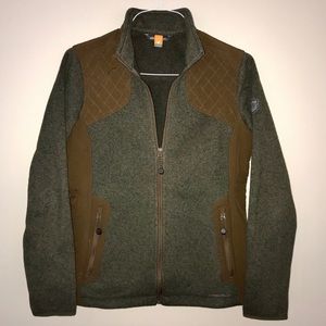 Eddie Bauer Sportsman Green Fleece Jacket
